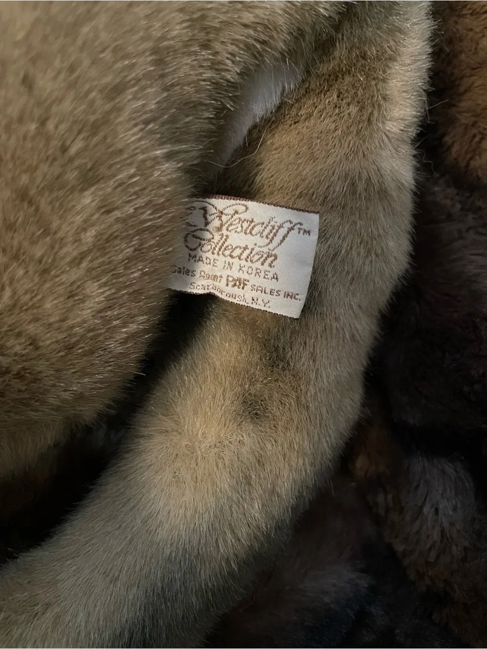 Westcliff Collection Plush Faux Fur Lion Throw Blanket - Brown